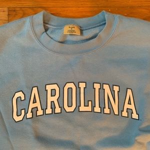 University of North Carolina bookstore sweatshirt